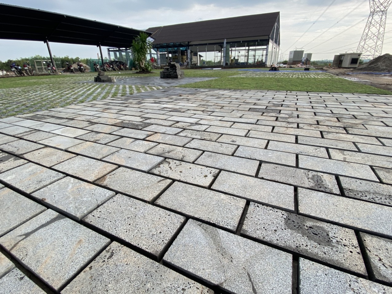 hạ tầng khu dân cư đức hòa đông dragon pearl