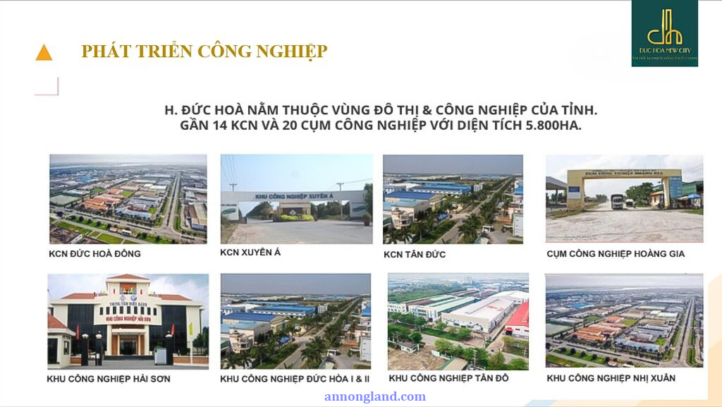 lý giải sức hút của bất động sản đức hòa long an