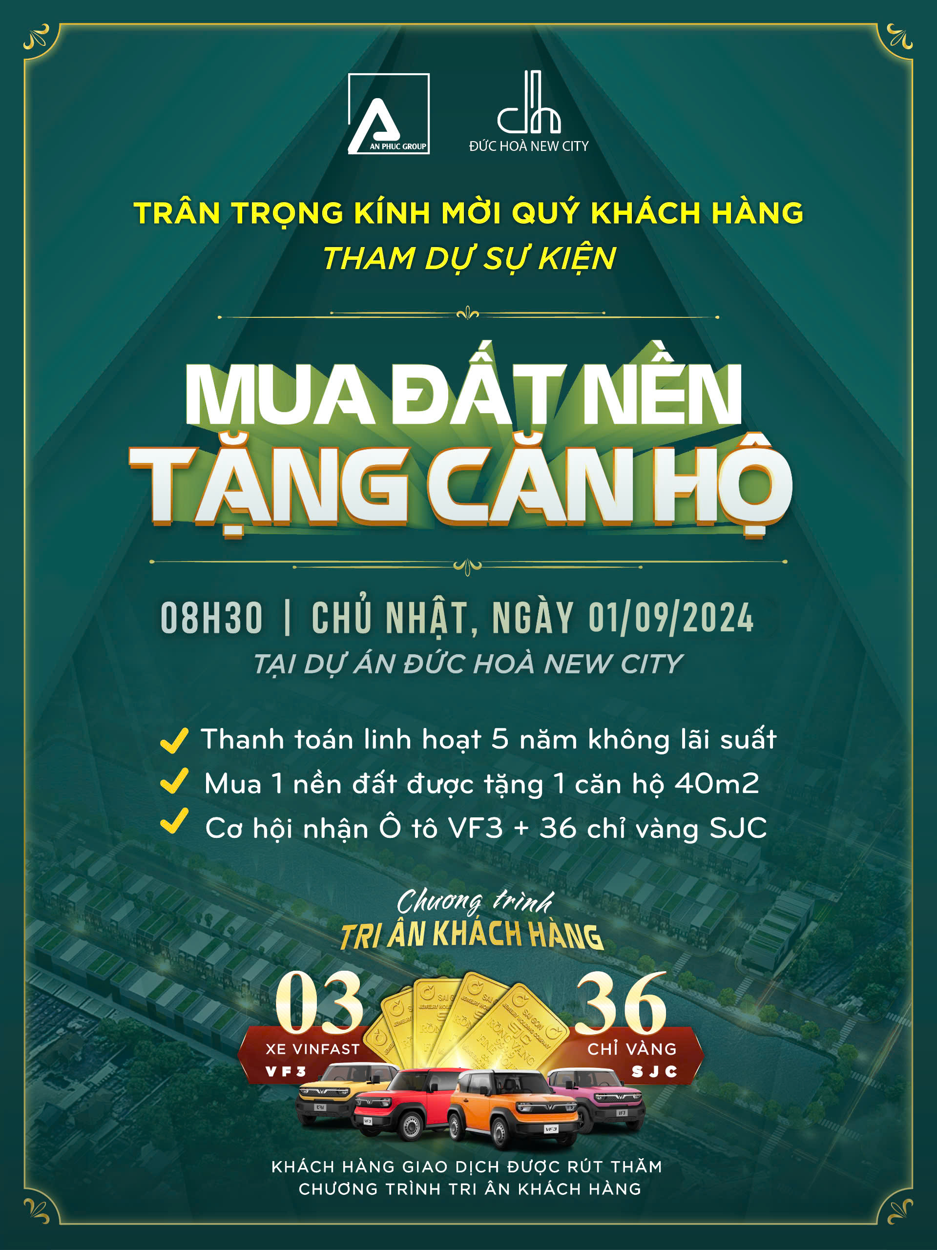 thư mời đức hòa new city