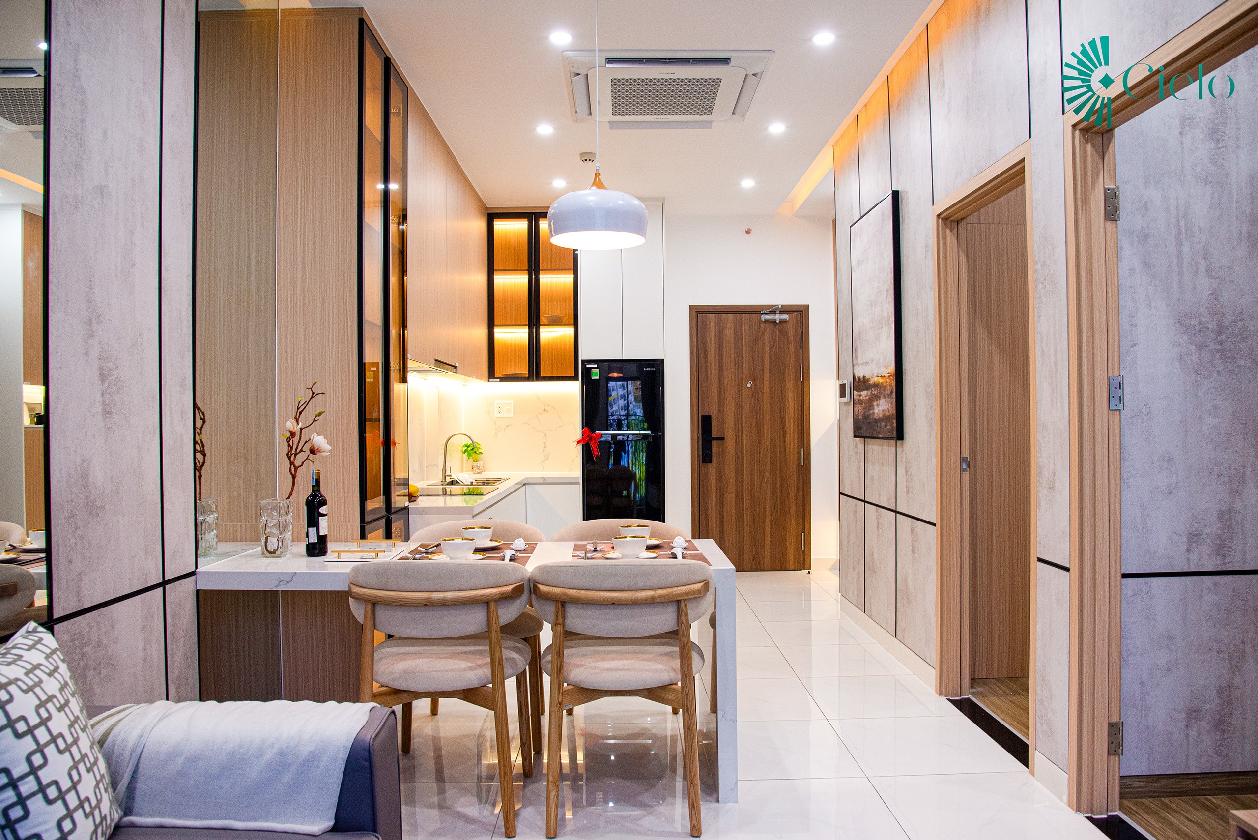 thông tin căn hộ Destino Centro Cielo Seaholding Bến Lức Long An