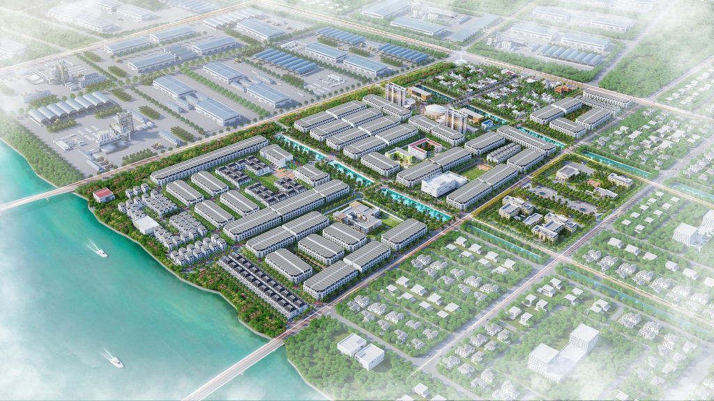 phối cảnh river gateway