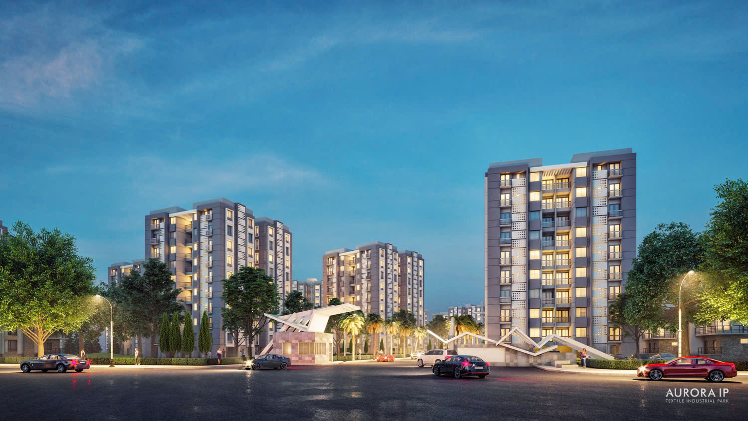 Khu nhà ở công nhân dự án khu công nghiệp rạng đông aurora ip