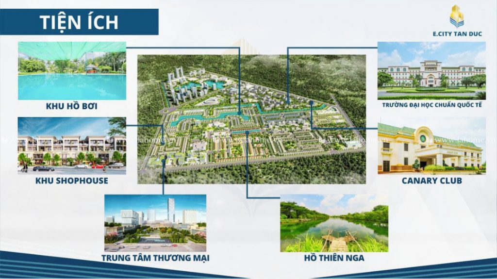 tiện ích nội kkhu e.city tân đức