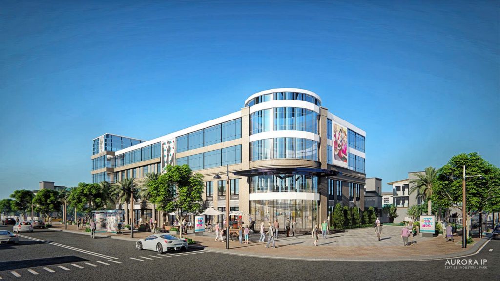 Trung tâm thương mại dự án khu công nghiệp rạng đông aurora ip